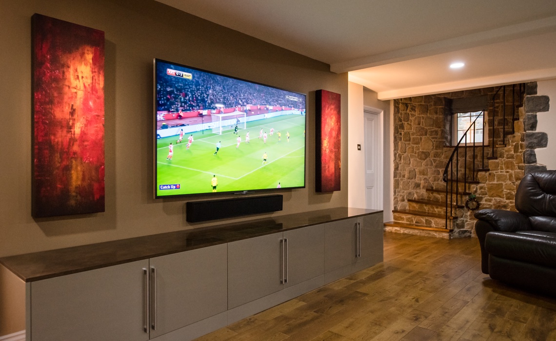 Bespoke TV wall & Cabinets