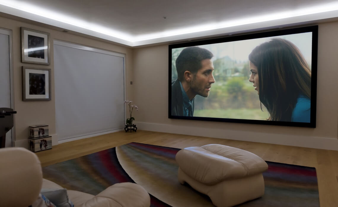 stunning home cinema